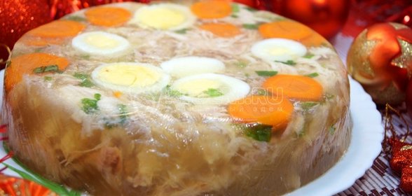 Заливное из курицы