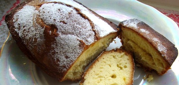 Кекс с апельсиновым соком