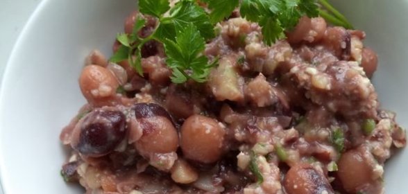 Лобио из красной фасоли