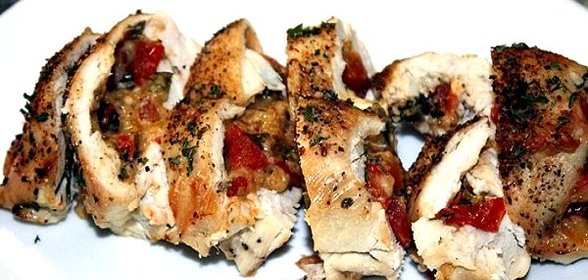 Фаршированные куриные грудки