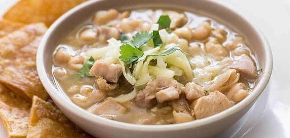 Курица с фасолью