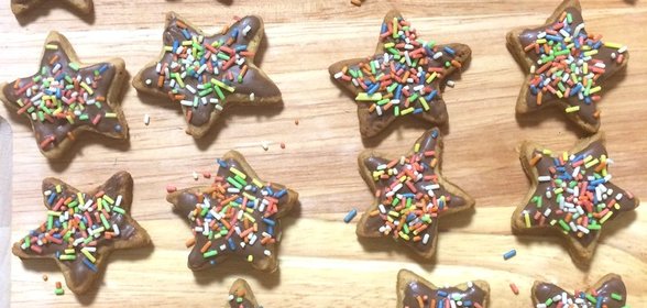 Тонкое песочное печенье