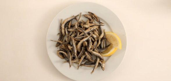 Жареная хамса