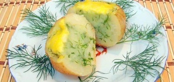 Картофель с начинкой