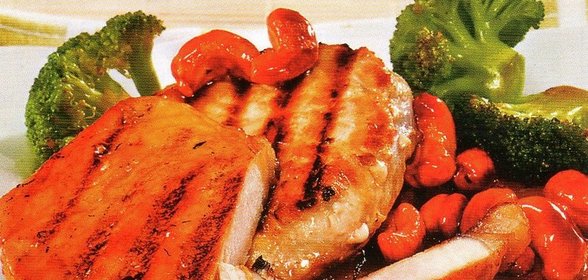 Отбивные с брокколи