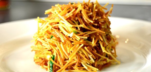 Хрустящая жареная лапша