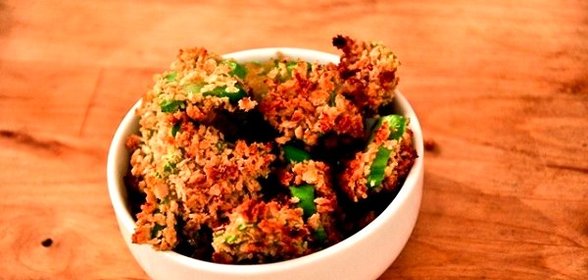 Брокколи в кляре в духовке