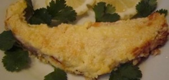 рыба запеченная под сметанным соусом