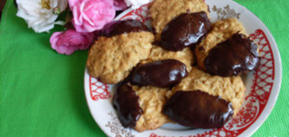 Мягкое яблочное печенье