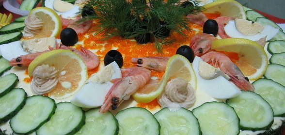 Smörgastorta Бутербродный торт