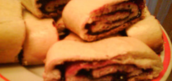 Рулетики песочно-дрожжевые