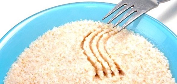 Каша из дробленой пшеничной крупы
