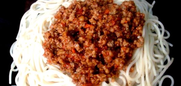 Спагетти с соусом Болоньезе