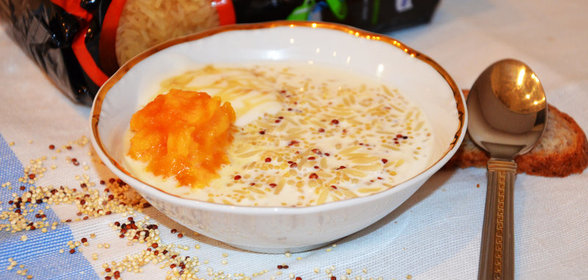 Каша с рисом и киноа