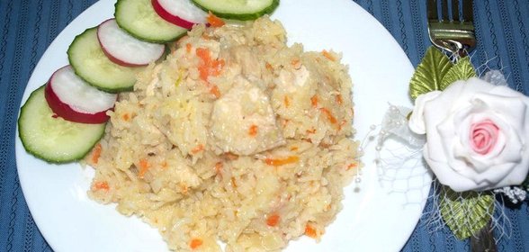 Плов без томата как в детском садике