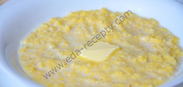 Кукурузная каша в пароварке