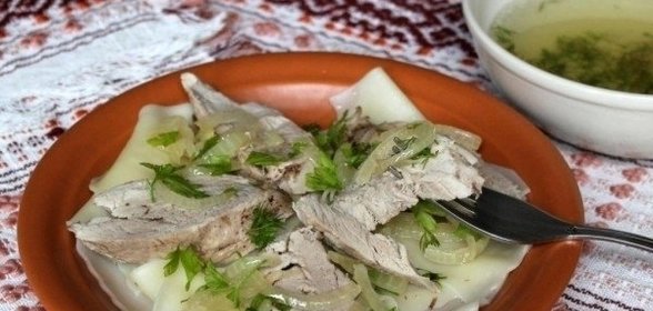 Башкирский бешбармак