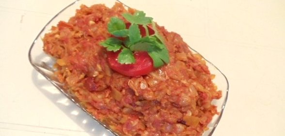 Икра из кабачков жареная