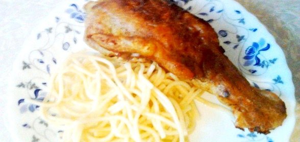 Морской окунь в кляре