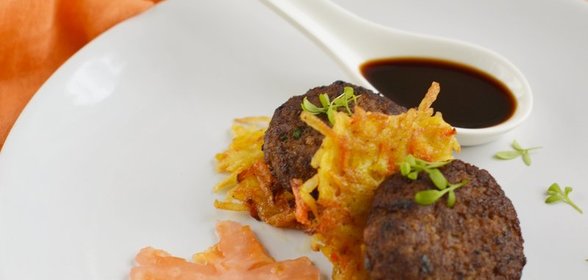 Котлеты из утки с соевым соусом