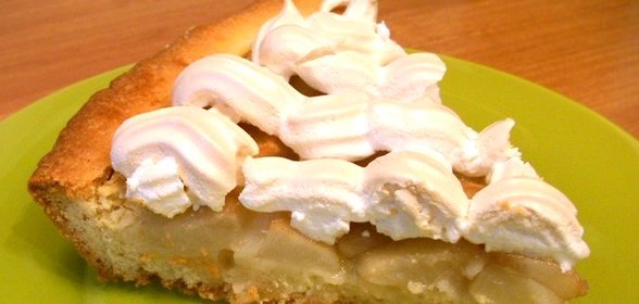 Пирог с грушами