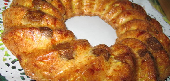 Корзиночки из лапши со свининой