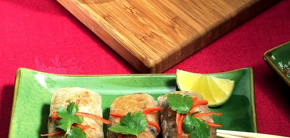 Вьетнамские роллы с мясом ягненка