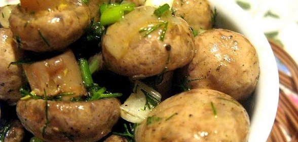 Шампиньоны консервированные