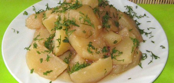 Картофель в горшочке