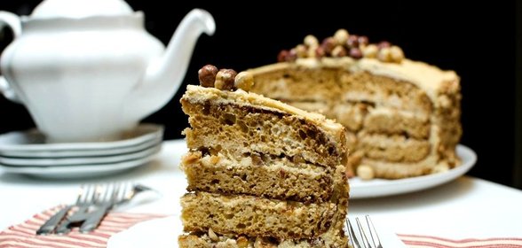 Торт Золотой ключик