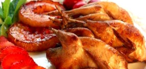 Пернатая дичь жареная