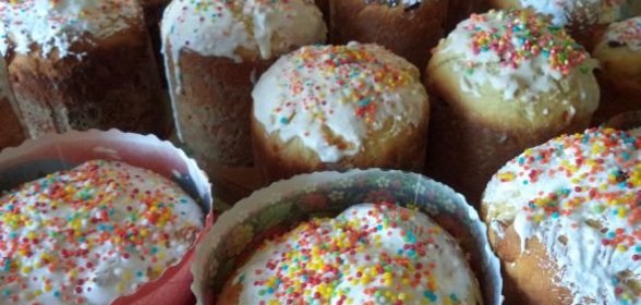 Омлет с грибами и маслинами