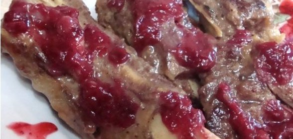 Брусничный соус к индейке