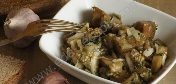 Закуска из баклажанов