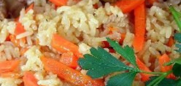 Пряный плов с маринованной бараниной