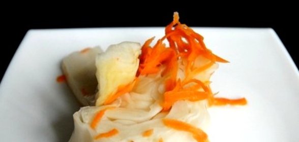 Капуста с чесноком