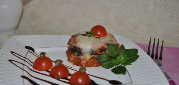 Melanzane alla Parmigiana (Пармиджана из баклажанов)
