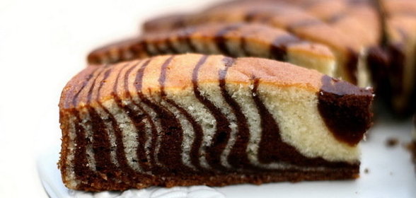 Кекс Зебра в мультиварке