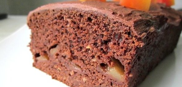 Постный пирог с бананами