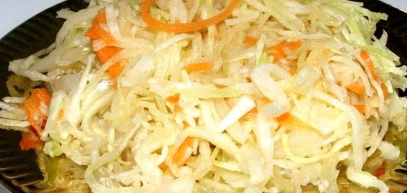 Капуста квашеная с сахаром