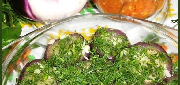 Универсальные баклажаны (как закуска и для консервирования)