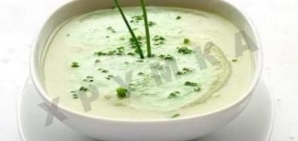 Кубинский суп из цветной капусты с сырным соусом
