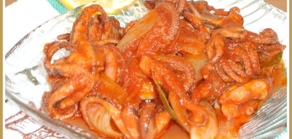 Тушеные осьминожики