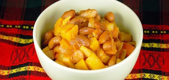 Диетические блюда с фасолью