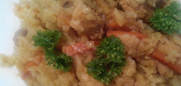 Плов с курицей