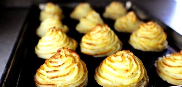 Картофельные розочки