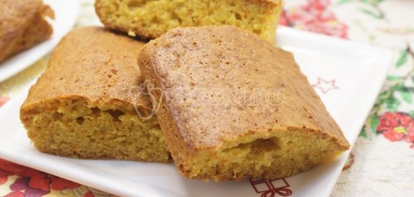 Морковный пирог