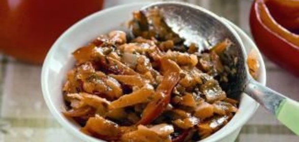 Заправка из овощей