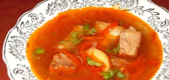 Шурпа из конины