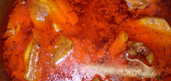 сливочный суп с морепродуктами